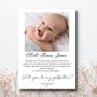 Godmother Photo Proposal Card, Godparents Proposal Photo Card, Godfather Proposal, thumbnail 2 of 9