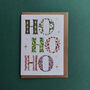 Ho Ho Ho Greeting Card, thumbnail 2 of 4