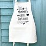 Personalised 'Mummy's Little Chef' Apron, thumbnail 1 of 11