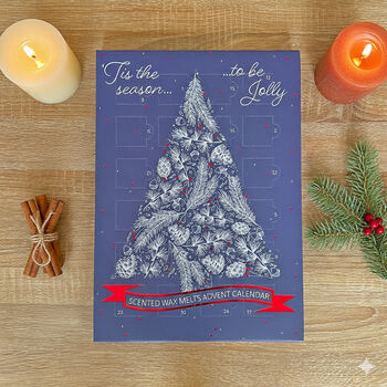 Wax Melt Advent Calendar In Christmas Gift Box, 4 of 5