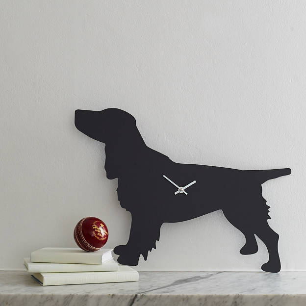 Spaniel Clock With Wagging Tail, 1 of 6