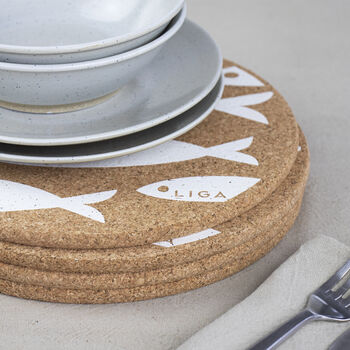 Cork Placemats And Coasters | Fish, 9 of 12