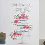 'Just Married' Wedding Card, thumbnail 3 of 3