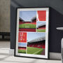 Liverpool Fc Views Of Anfield Poster, thumbnail 1 of 6