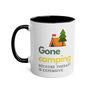 Gone Camping. Mug, thumbnail 3 of 8