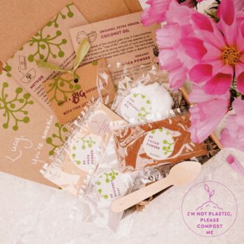 Sending Love All Natural Face Mask Kit Letterbox Gift, 2 of 6