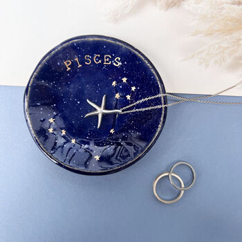 Blue Zodiac Constellation Star Sign Coaster, 6 of 9