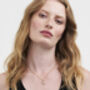Gold Nightshade Moon Pendant Necklace, thumbnail 2 of 8