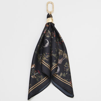 Into The Woods Scarf Bag Charm In Black, 4 of 5