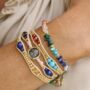 Keira Two Layer Gemstone Bracelet Stacks, thumbnail 1 of 3