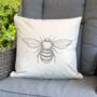 Personalised Bumblebee Cushion, thumbnail 1 of 2