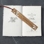 Personalised Gift Oak Bookmark, thumbnail 12 of 12