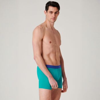 Men's 'Fresh Citrus' Three Pack Cotton Trunks, 12 of 12