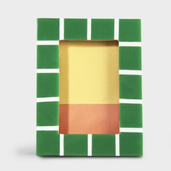 Mini Green Tile Dolamite Frame, 3 of 3