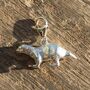 Ferret Sterling Silver Jewellery Charm, thumbnail 1 of 7
