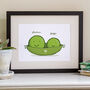 Peas In A Pod Personalised Family Print, thumbnail 4 of 7