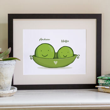 Peas In A Pod Personalised Family Print, 4 of 7