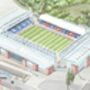 Ewood Park Stadium Art Print, thumbnail 2 of 3