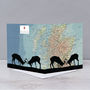 Stags Over Map Of Scotland Card, thumbnail 2 of 2