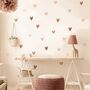 Shades Of Pink Hearts Vinyl Decal Wall Window Furniture, thumbnail 7 of 8