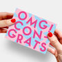 Omg! You're Getting Married Letterbox Cookie, thumbnail 4 of 8