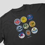 Tottenham Beer Mats Oversized T Shirt, thumbnail 6 of 10