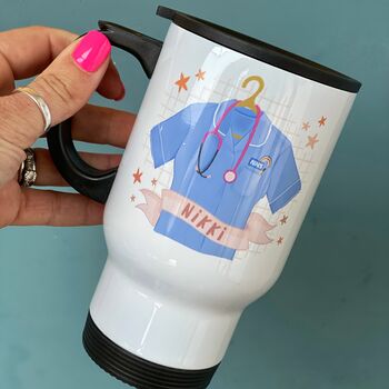 Personalised Nurse Travel Mug, 4 of 4
