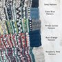 Fair Trade Fair Isle Wool Unisex Slipper Socks, thumbnail 8 of 12