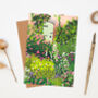 Rose Cottage Garden Art Card, thumbnail 2 of 3