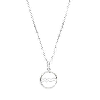 Sterling Silver Zodiac Charm Necklace, 6 of 7
