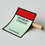 Highbury Stadium Monopoly Fleetwood Football Print, thumbnail 2 of 2