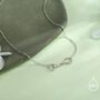Snaffle Bit Necklace In Sterling Silver, thumbnail 2 of 12