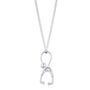 Sterling Silver Stethoscope Necklace, thumbnail 7 of 12