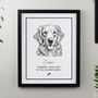 Dog Portrait Dog Owner Gifts, thumbnail 7 of 10