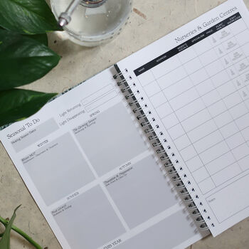 Houseplant Annual Tracker Log Book, 5 of 7