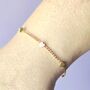 Dainty Heart Chain Bracelet, thumbnail 4 of 5
