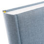 Extra Large Traditional Style Linen Photograph Album With Opaque Interleaves, thumbnail 8 of 9