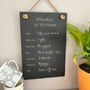 Bwydlen Yr Wythnos Slate Meal Planner, thumbnail 1 of 3