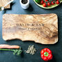 Personalised Olive Wood Cheese Board, thumbnail 2 of 11