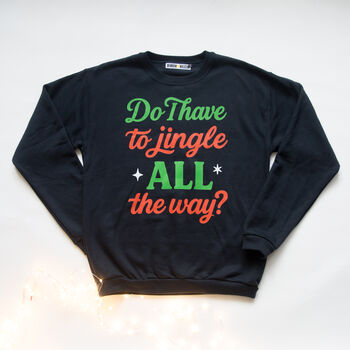 Funny Slogan Christmas Jumper, 3 of 4