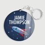 Personalised Space Design Premium Kids Bag Tag, thumbnail 1 of 4