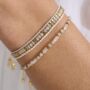 Anastasia Rainbow Moonstone Bracelets, thumbnail 2 of 5