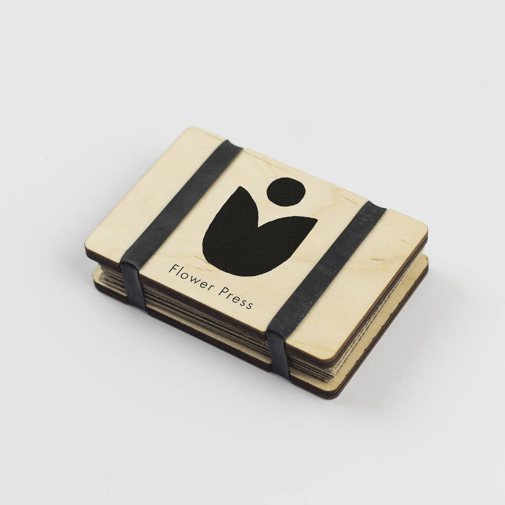 Image of Pocket Flower Press Abstract Flower Style