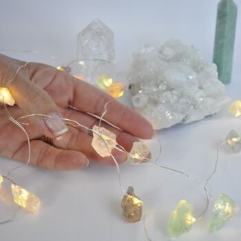Amethyst Crystal Fairy Lights, 3 of 4