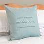 Personalised 'Family Is Everything' Cushion, thumbnail 2 of 4