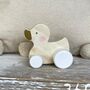 Wooden Push Toy Duck, thumbnail 2 of 5