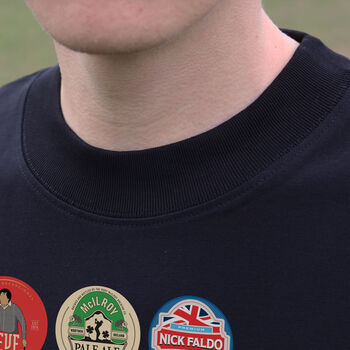 Golf Beer Mats Oversized T Shirt, 9 of 10
