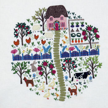 The Homestead Hand Embroidery Kit, 5 of 12