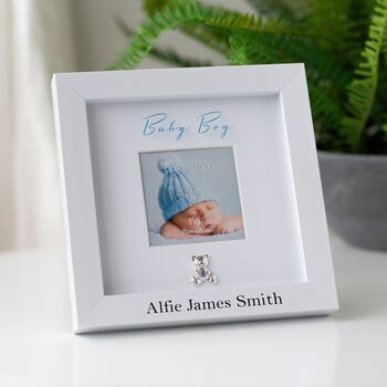 Personalised New Baby Frame, 3 of 4