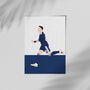 Lawrence Shankland Scotland Football Print, thumbnail 3 of 4
